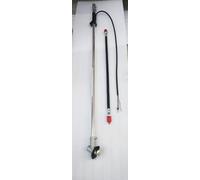 REwNXA Tubo 'Albero Flessibile per Zaino Montato lateralmente Compatibile con Il Gruppo 'Asta di Funzionamento e Tosaerba