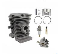 REwNXA Xcan 37 mm Pistone Cilindro e Kit carburatore Compatibile con MS170 017 Strumenti di Sostituzione del Giardino della Motosega