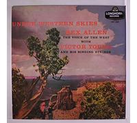 REX ALLEN - REX ALLEN under western skies STETSON 3001 (LP vinyl record)