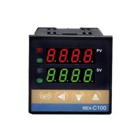 REX-C100 KJ Termostato PT100 Uscita digitale Sensore elettronico programmabile PID Regolatore di temperatura