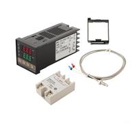REX-C100 Regolatore di temperatura industriale del grado con per i circuiti del driver di SSR, compatibile con i regolatori della serie SSR-25D M6 e DN+