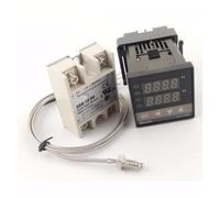 REX-C100FK02-V*AN Set regolatore di temperatura PID con relè a stato solido e termocoppia tipo K da 1 M(75DA Set)