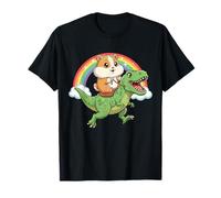Rex - Dinosauro Divertente Rex Saurus Rainbow Maglietta
