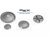 REX ELECTROLUX BRUCIATORI CUCINA A GAS PIANO COTTURA 4 FUOCHI 1 G + 2 M B 4460