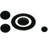 REX ELECTROLUX CASTOR ZOPPAS KIT SPARTIFIAMMA NERI LUCIDI 2 MEDI S 4446 / 57