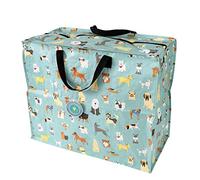 Rex London Grande borsa portaoggetti con cerniera, resistente e durevole, 55 x 48 x 28 cm, 70 l, design a scelta