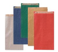 REX SADOCH - MLCO4DAR - Sacchetti a soffietto - 12 x 22+4 cm - colori scuri assortiti - Rex Sadoch - conf. 100 pezzi - 94702 - Conf. da 1 Pz. - MLCO4DAR