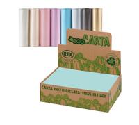 REX SADOCH - PE400ASS - Carta regalo Perlage - 70 x 100 cm - 100 fogli - colori assortiti - Rex Sadoch - 86266 - Conf. da 1 Pz. - PE400ASS