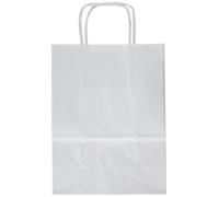 Rex Sadoch SDS16BIA Borse in carta con manico ritorto, confezione con 25 pezzi,