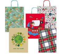 REX SADOCH - SDX26ASS - Shoppers - con manici - 26x34,5 cm - fantasie assortite - Rex Sadoch - 89465 - Conf. da 25 Pz. - SDX26ASS