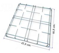 Rex Salvarani Griglia a 4 Fuochi per Piano Cottura Cucina 46,8 X 45,8 cm.