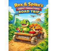 Rex & Spike's Great Prehistoric Road Trip: A Fun Coloring & Activity Book for Kids