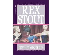 Rex Stout Death Times Three (Tascabile) Nero Wolfe