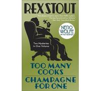 Rex Stout Too Many Cooks/Champagne for One (Tascabile) Nero Wolfe