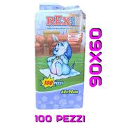 REX TAPPETINI ASSORBENTI TRAVERSE CANE CUCCIOLI 60X90 →100 PEZZI