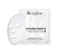 Rexaline HYALURX-BOOST - 12 Maschere Idratanti Flash - Acido Ialuronico & Niacinamide - Reidratazione Immediata & Luminosità Viso - Tutti i Tipi di Pelle - Maschere in Tessuto Monouso