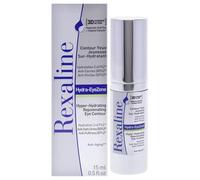 Rexaline - Hydra-eyezone - Contorno Occhi Giovanile Superidratante - Crema Antirughe E Antiocchiaie Per Uomo/donna All'acido Ialuronico - Anti Borse Sotto Gli Occhi- Antietà, 15 Millilitro
