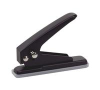 Rexel 1 Hole Punch 19 Sheets Capacity Non Slip Surface Smooth Operation Black