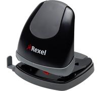 Rexel 2 - Foro Punzone Easy Touch & Supreme SP30, 30 Fogli Capacità, Basso Metal