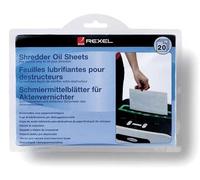 Rexel Schmiermittel-Blätter für Aktenvernichter - 20 Blatt