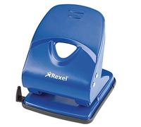 Rexel 2103654 a 2 buchi, portata: 40 fogli-Perforatrice in metallo, colore: nero