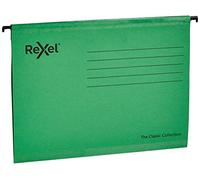 Rexel 2115586 A4 Classic cartella sospesa rinforzata - verde