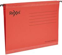 Rexel 2115589 A4 Classic cartella sospesa rinforzata - rosso
