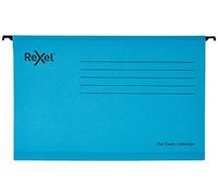 Rexel 2115590 Classic, rinforzata sospensione, colore: Blu, 25 Pezzi