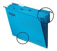 Rexel 2115595 Classic, rinforzato cartelle sospese con divisori - blu - NUOVO