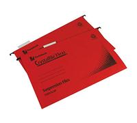 Rexel 3000042 Cartellina per Archiviazione, Rosso