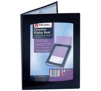 Rexel A5 Clearview Display Book - Black 1 Pack