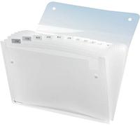 REXEL Archiviatore a soffietto Ice 13 tasche - Trasparente - 2102035