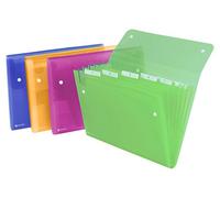 Archiviatore a soffietto Rexel Ice 6 tasche A4 assortiti 2102032
