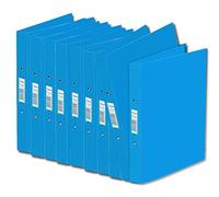 Rexel Budget - Raccoglitore a 2 anelli, formato: A4 confezione da 10 blu