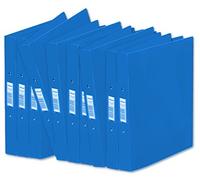 Rexel Budget - Raccoglitore a 2 anelli, formato: A4 confezione da 10 blu