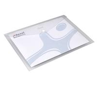 REXEL Buste con bottone A4 Ice (conf.5) - Trasparente - 2101660