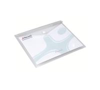 ACCO REXEL Buste con bottone A5 Ice – Trasparente – Conf. 5
