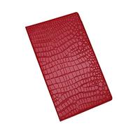 REXEL CROC BUS CARD BOOK RED 2103670