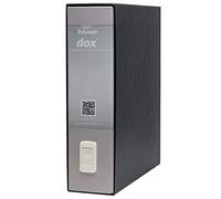 Dox, Registratore Dox 1, dorso 8 cm, commerciale 23x29,7 cm, grigio chiaro - D15107