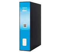 Rexel Esselte Dox 2 Raccoglitore a Leva Formato Protocollo D8, A4, Azzurro, 1 Pezzo