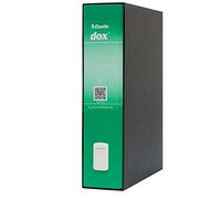 Rexel Esselte Dox 2 Raccoglitore a Leva Formato Protocollo D8, A4, Verde, Confezione da 1 Pezzi