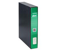 Rexel Esselte Dox 4 Raccoglitore a Leva, Formato Commerciale D5, Verde, 1 Pezzo