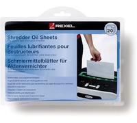 Rexel Schmiermittel-Blätter für Aktenvernichter - 20 Blatt