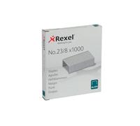Rexel Punti Metallici 23/8 mm, Confezione da 1000 Pezzi, 2101054