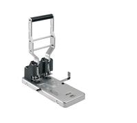 Rexel HD2150 Perforatore a 2 Fori per Grandi Volumi - Argento/Nero (Rexel 210123