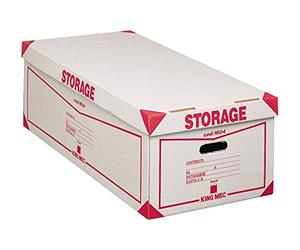 Rexel KING MEC Storage Contenitore 8 scatole - Bianco - 1 Pezzo - 160400