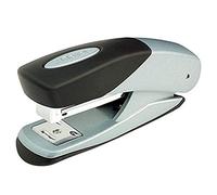 Rexel Matador Cucitrice Compatta Manuale in Metallo con Indicatore di Punti, 20/25 Fogli, Nero/Argento