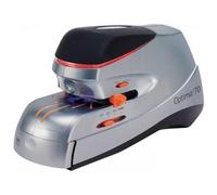 Rapid Optima 70 Grapadora Electrica de Sobremesa + Caja de 500 Grapas - Hasta 70 Hojas - Utiliza Grapas Optima HD70 - Color Gri