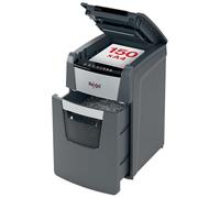REXEL Optimum Auto Feed+ 150M, Distruggidocumenti Automatico, 150-165 Fogli (80-70 gr/mq), Taglio Micro, Livello di Sicurezza P-5, per Piccoli Uffici, Capacità 44 Litri, 2020150MEU