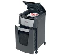 Rexel Distruggidocumenti AutoFeed+ 225M, Taglio micro P-5, 225-248 fogli, 60 L Nero/Grigio